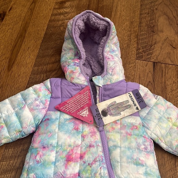 NWT Snozu Baby’s Snow Suit Size 3/6M - Picture 2 of 7